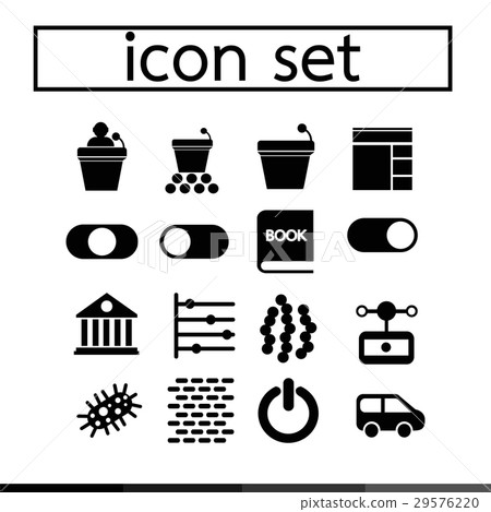 icon set illustration design 29576220