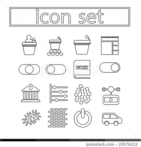 icon set illustration design icon set illustration design 29576222