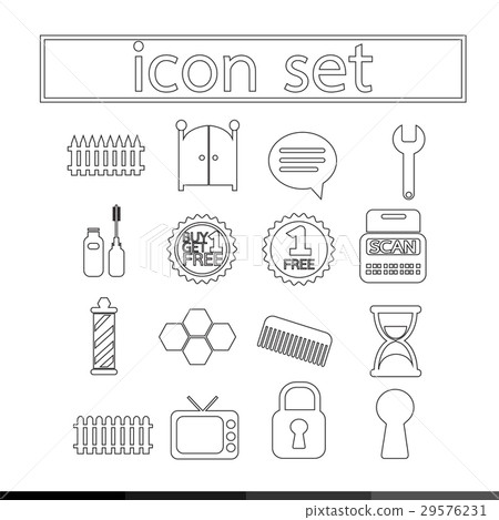 icon set illustration design icon set illustration design 29576231