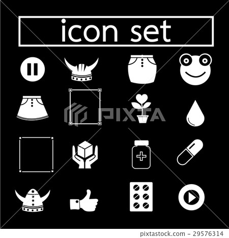 icon set illustration design 29576314
