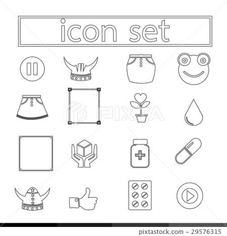 icon set illustration design icon set illustration design 29576315
