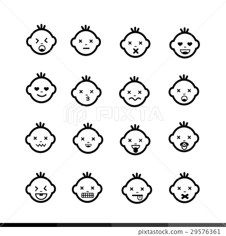 Baby icon illustration design 29576361