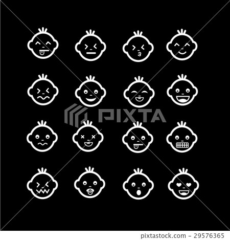 Baby icon illustration design Baby icon illustration design 29576365
