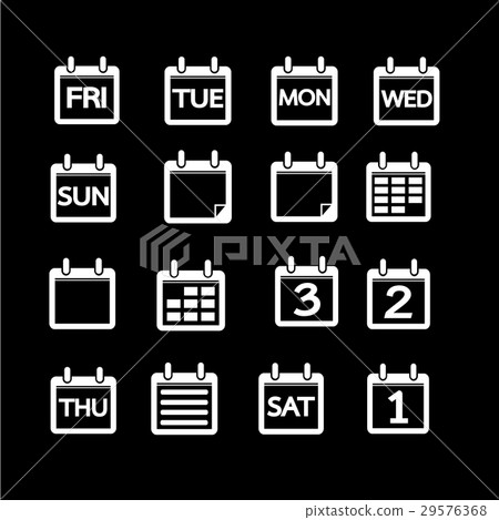 calendar icon illustration design 29576368