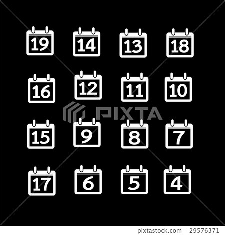 calendar icon illustration design calendar icon illustration design 29576371