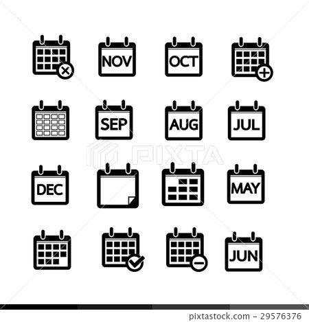 calendar icon illustration design calendar icon illustration design 29576376