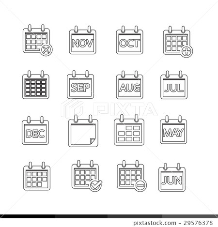 calendar icon illustration design calendar icon illustration design 29576378