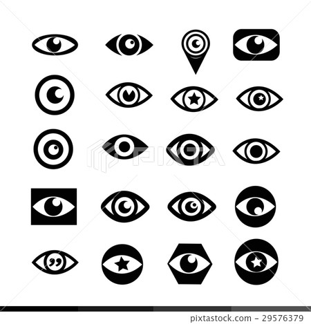 eye icon set illustration design eye icon set illustration design 29576379