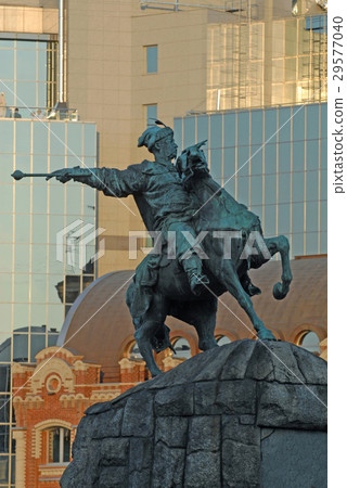 Bohdan Khmelnytsky monument in Kyiv 29577040