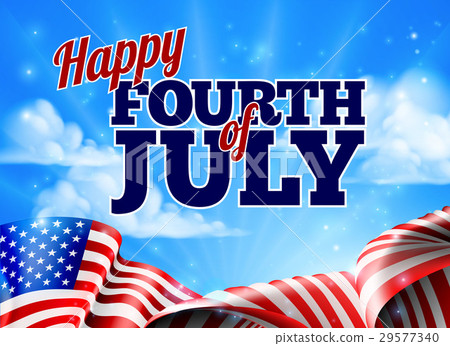 Fourth of July Independence Day Background 29577340