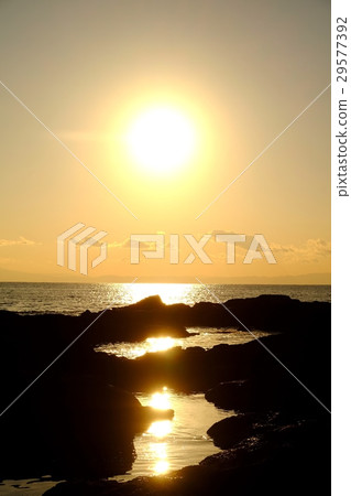Coastal sunset · Kurosaki's nose 29577392