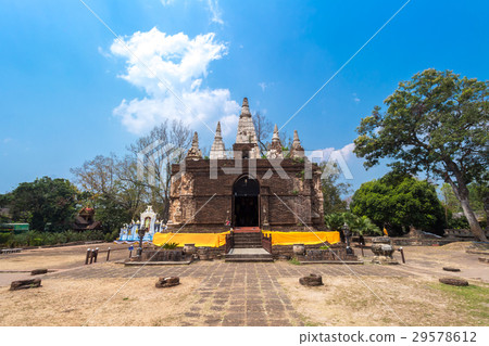 Wat Chet Yot, seven pagoda temple in Chiang Mai Wat Chet Yot, seven pagoda temple in Chiang Mai 29578612