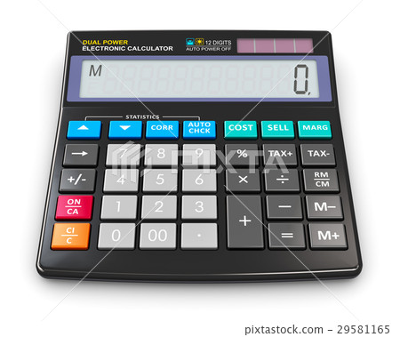 Office electronic calculator 29581165