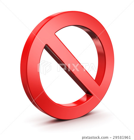 Forbidden sign Forbidden sign 29581961