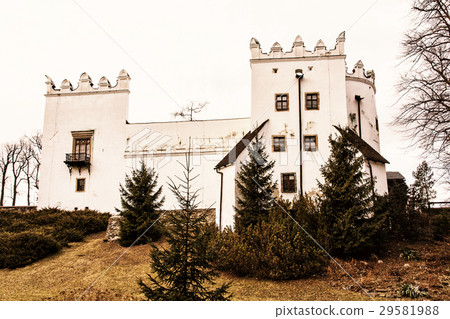 Chateau Strazky, Slovak republic, photo filter 29581988