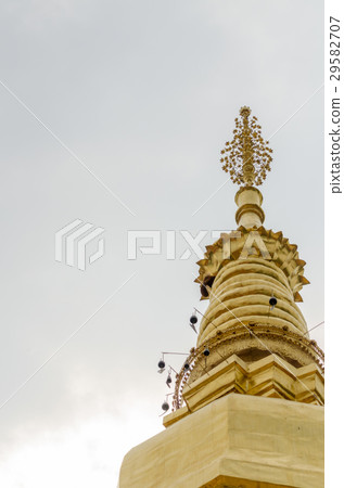 Golden Pagoda in a temple thailand 29582707