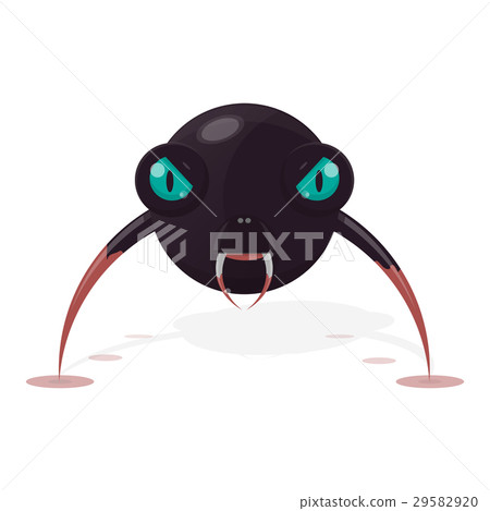 The character is an evil monster. Illustration of The character is an evil monster. Illustration of 29582920