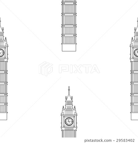 Big Ben vector Big Ben vector 29583402