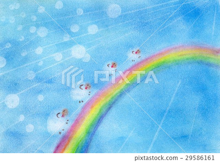 綿羊的冒險：粉彩畫 29586161