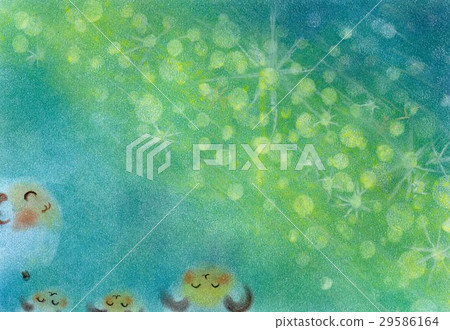 Adventure of Sheep: Pastel Painting 29586164