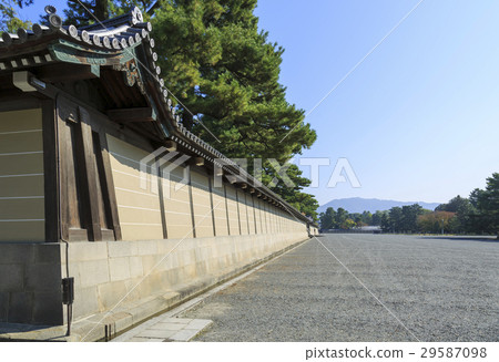 Kyoto Imperial Palace Tsukiji fence 29587098