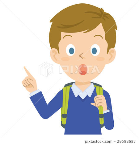 Foreign male upper body illustration Foreign male upper body illustration 29588683