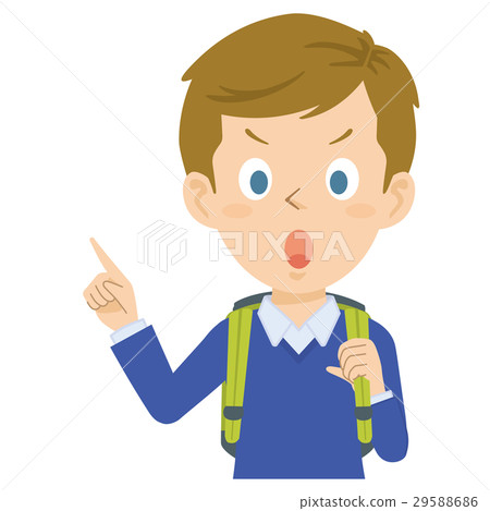 Foreign male upper body illustration Foreign male upper body illustration 29588686
