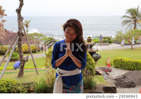 Indonesian, traditional costume, Japanese women 29590941