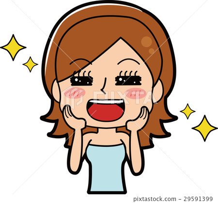 Illustration of a beautiful woman 29591399