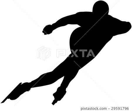 speedskater athlete speed skating ice arena speedskater athlete speed skating ice arena 29591796