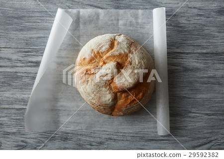 Fresh loaf of bread 29592382