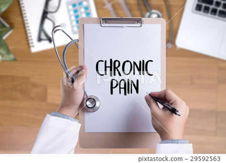 CHRONIC PAIN Healthcare modern medical concept CHRONIC PAIN Healthcare modern medical concept 29592563