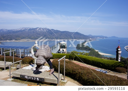 Amanohashidate from Amanohashidate View Land Amanohashidate from Amanohashidate View Land 29593118