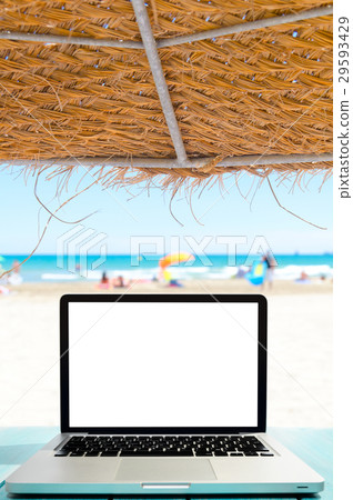 working by the seaside working by the seaside 29593429
