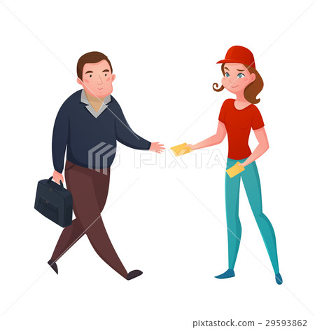 Street Flyer Promotion Vector Illustration 29593862