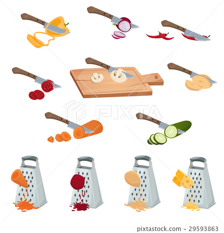 Vegetables Preparing Set Vegetables Preparing Set 29593863