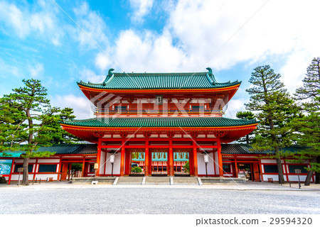 Otenmon Gate of Heian Shrine, Kyoto 29594320