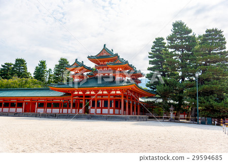 Kyoto Heian Shrine Shrine of Shinto shrine Kyoto Heian Shrine Shrine of Shinto shrine 29594685