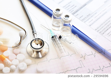 Medical image electrocardiogram Medical image electrocardiogram 29594896