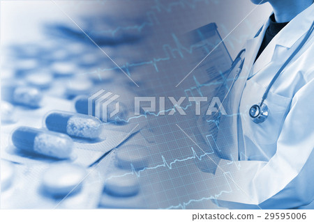 Medical image electrocardiogram Medical image electrocardiogram 29595006