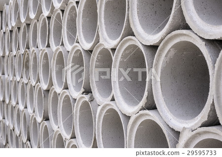 Pipe of cement for building trade Pipe of cement for building trade 29595733