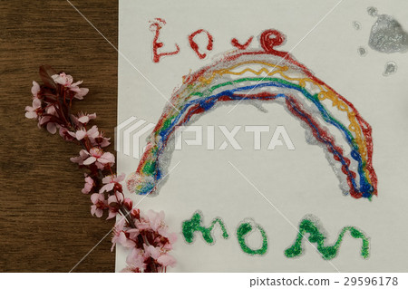 Happy mother's day concept - I love mother Happy mother's day concept - I love mother 29596178
