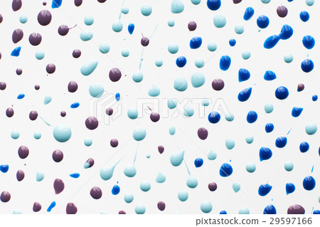 Colorful nail polish spots on white background Colorful nail polish spots on white background 29597166