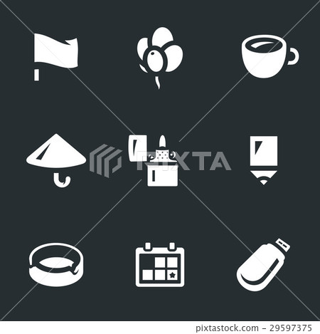 Vector Set of Souvenir Icons. - Stock Illustration [29597375] - PIXTA