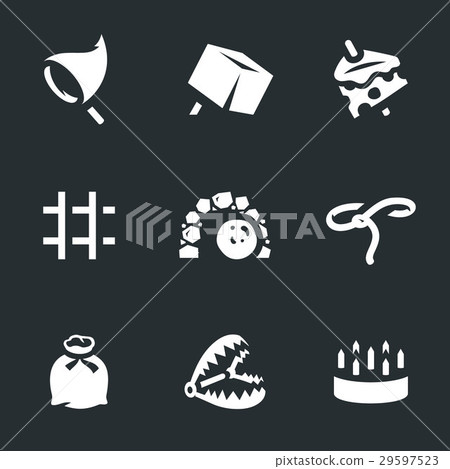 Vector Set of Trap Icons. 29597523