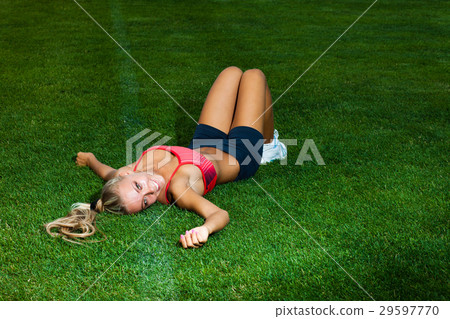 Sporty woman 29597770