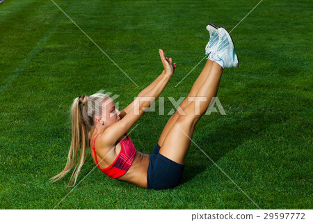 Sporty woman Sporty woman 29597772