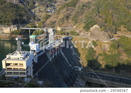 Kochi Prefecture Niyodogawa-machi Odori dam 29598567