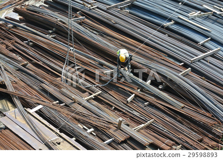 Steel bars or steel reinforcement bar 29598893