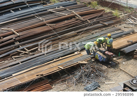 Steel bars or steel reinforcement bar Steel bars or steel reinforcement bar 29598896